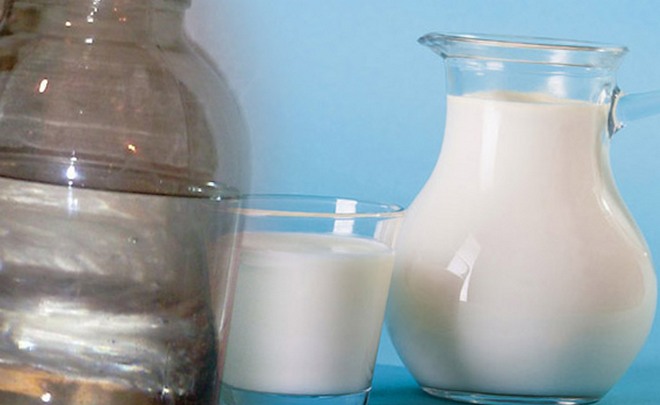  Очистка самогона молоком